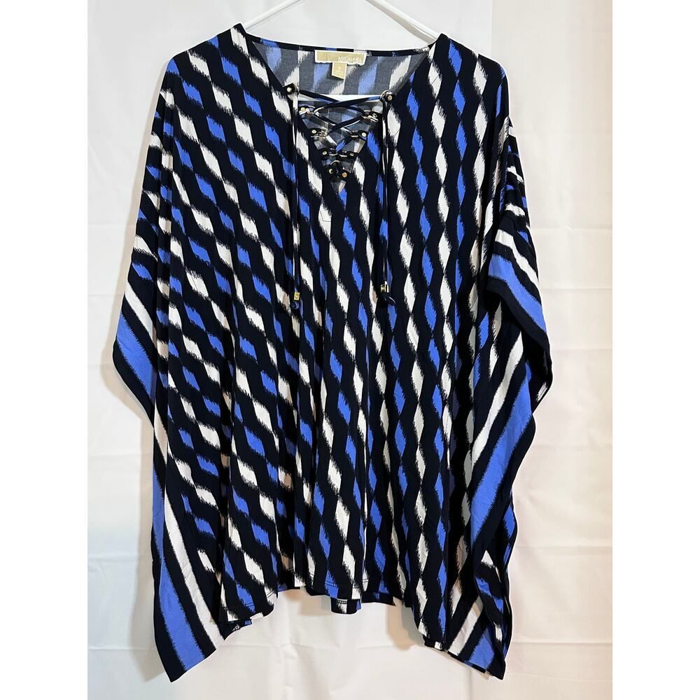 Michael Kors Batwing Poncho Top EUC oversized Size Small